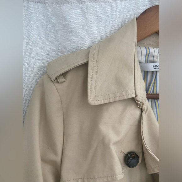 Mango Tan Trench Coat - Picture 3 of 6